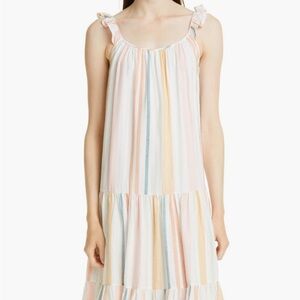 Rails Capri stripe midi dress